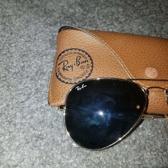 Ray Ban Aviator Large Frame Sunglasses L0205. - Picture 6 of 7